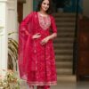Kurta Palazzo Dupatta Set