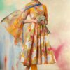 Women pure Cotton Kurta Palazzo Dupatta Set