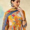 Women pure Cotton Kurta Palazzo Dupatta Set
